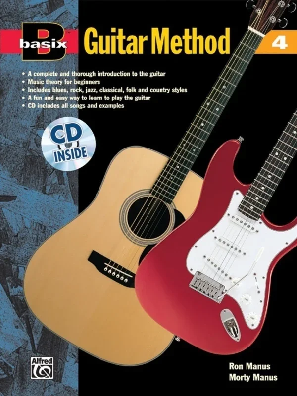 Basix Guitar Method Book 4 Book/CD