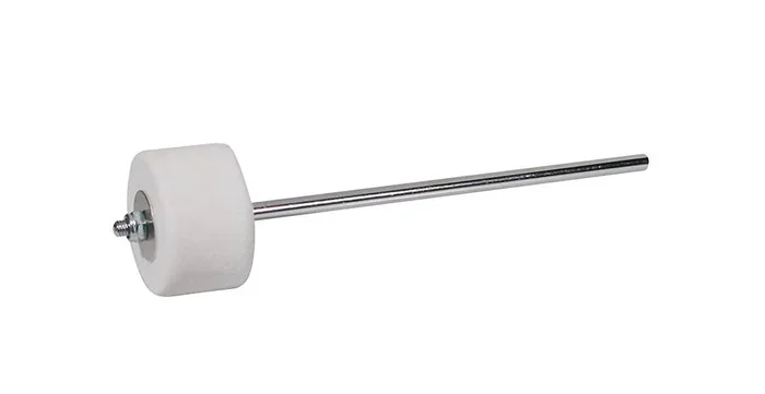 Bass drum beater, felt, hard