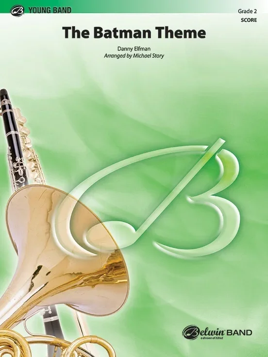 Batman Theme Concert Band Gr 2 Conductor Score