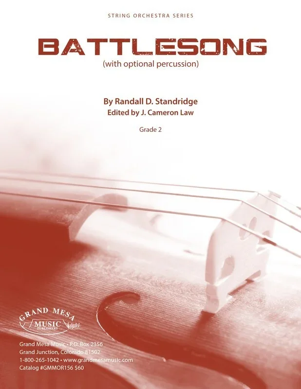 Battlesong So2 Score/Parts Book