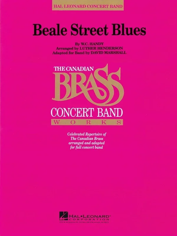 Beale Street Blues Concert Band 4 Score/Parts