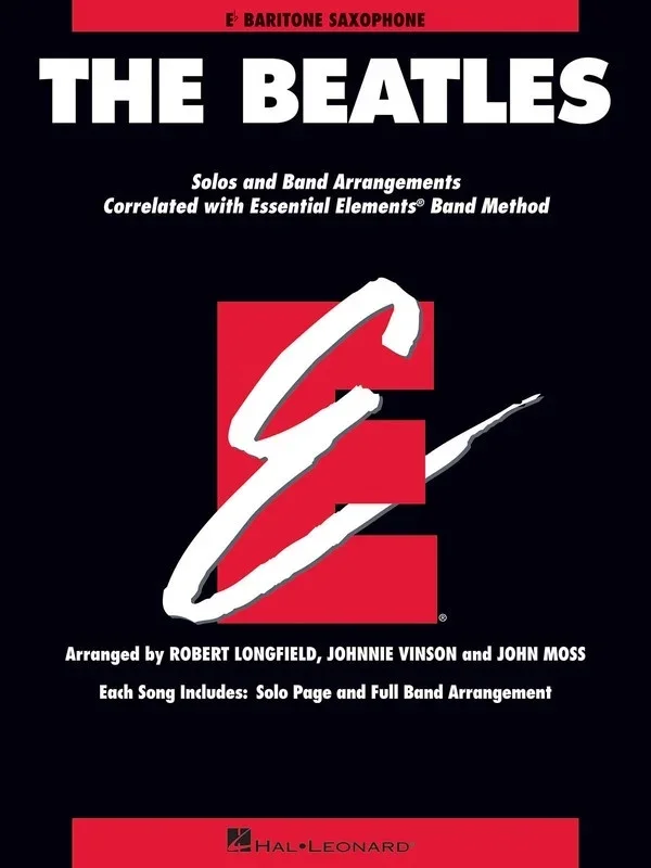 Beatles Essential Elements Baritone Sax Essential Elements (Softcover Book)