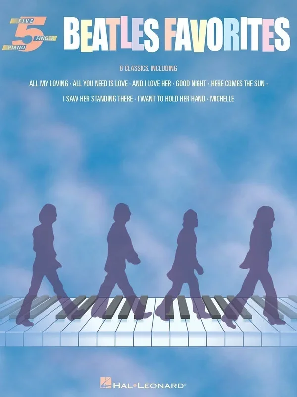 Beatles Favorites 5 Finger Piano (Softcover Book)
