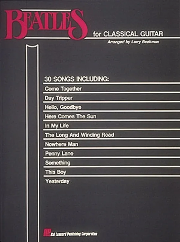 Beatles For Classical Guitar Arr Beekman (Softcover Book)
