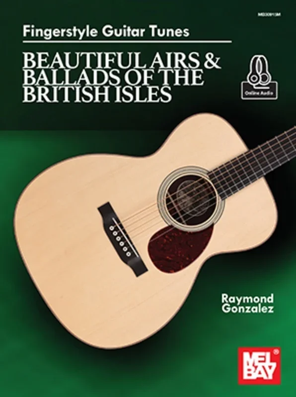Beautiful Airs & Ballads Of The British Isles Guitar Book/Online Audio
