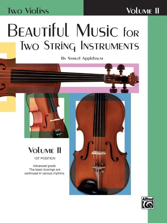 Beautiful Music For Two Strings Volume Ii 2 Violin