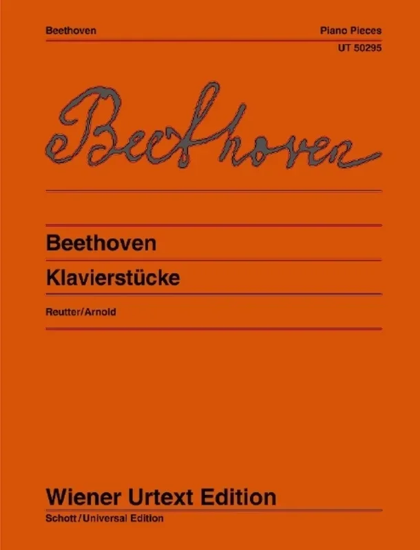 Beethoven – Piano Pieces Urtext