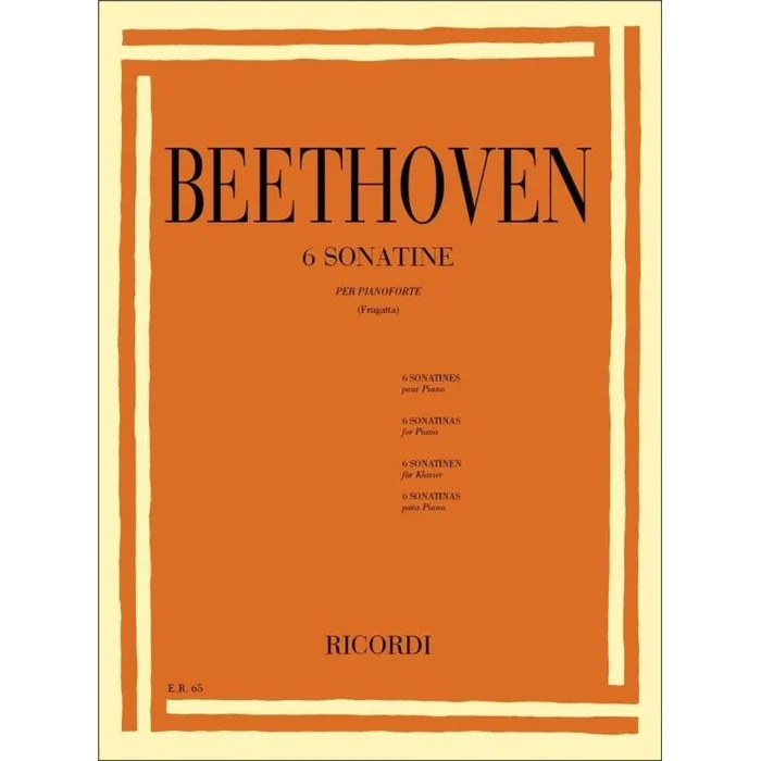 Beethoven, Ludwig – 6 Sonatine