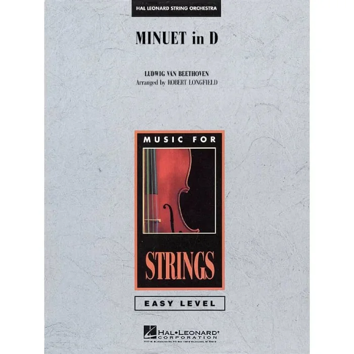 Beethoven, Ludwig – Minuet in D