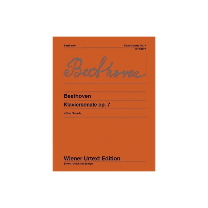 Beethoven, Ludwig van – Piano Sonata Eb Major, op. 7 op. 7