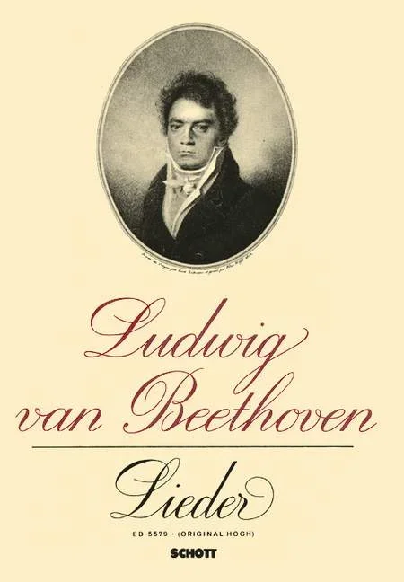 Beethoven, Ludwig van : Beethoven, Ludwig van : Lieder, Eine Auswahl – high voice (original) and piano – Schott Digital