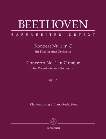 Beethoven : Piano Concerto No.1 In C Major, Op.15 (Urtext): Two Pianos (2PF) (Barenreiter)