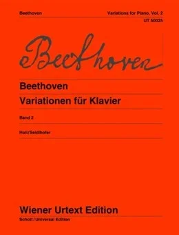 Beethoven : Variations For Piano Vol.2: Piano (Wiener Urtext)