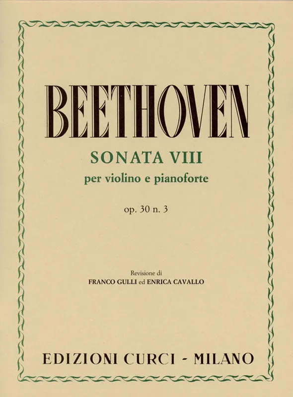 Beethoven: Violin Sonata in G Major, Op. 30, No. 3