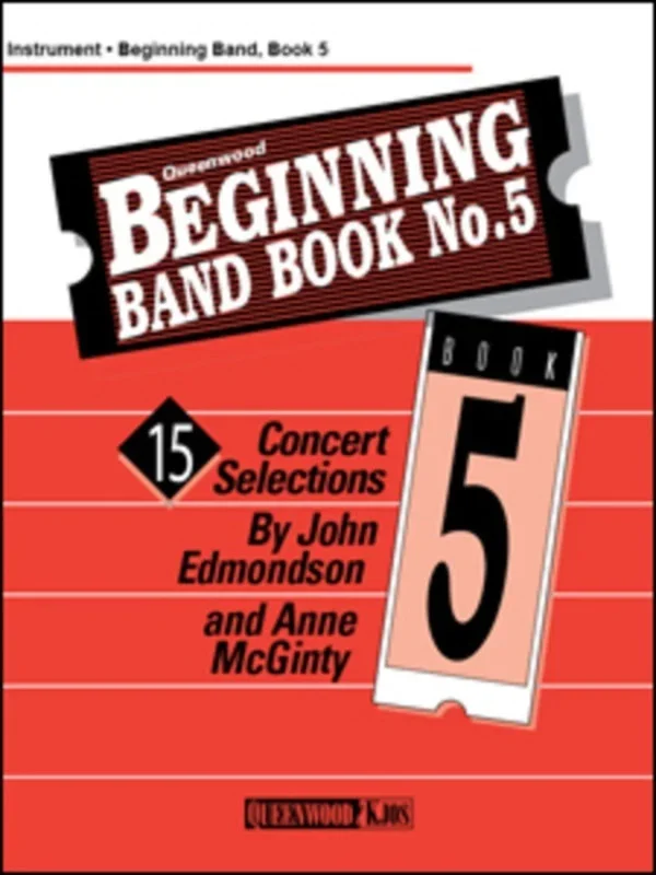 Beginning Band Book 5 B Flat Bass clarinet