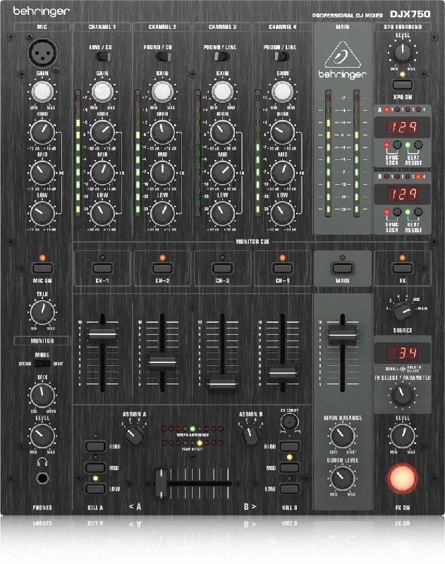 Behringer DJX750 Pro DJ Mixer