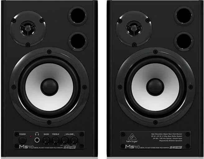 Behringer Ms40 Multimedia Speakers (Pair)