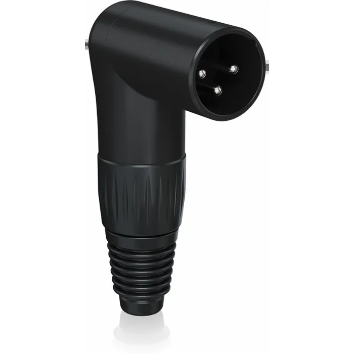 Behringer Pro XLR Right Angle Male Connector Black