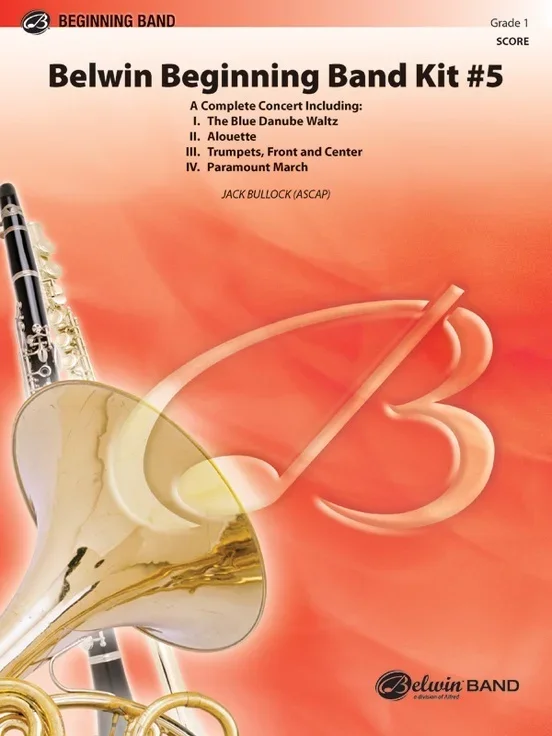 Belwin Beginning Band Kit No 5 Concert Band Gr 1 Score