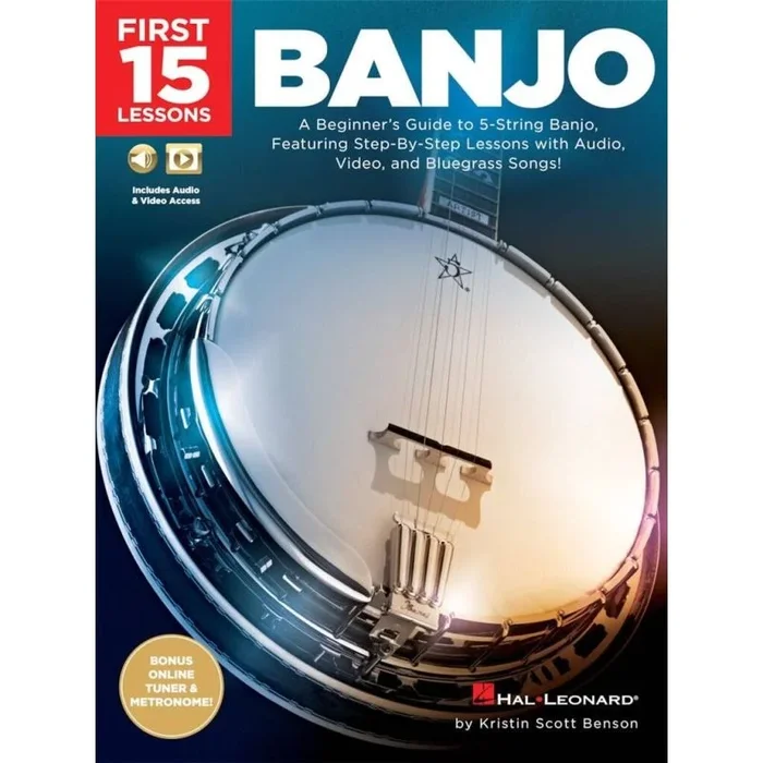 Benson, Kristin Scott – First 15 Lessons – Banjo