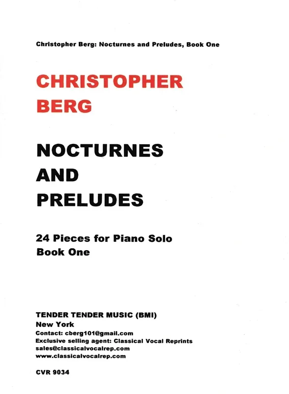 Berg: Nocturnes & Preludes – Book 1