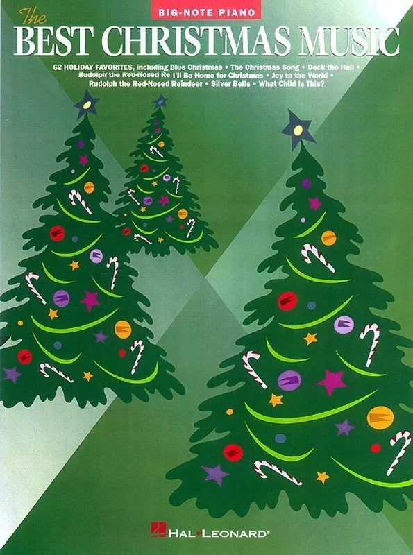 Best Christmas Music Big Note Piano (Softcover Book)
