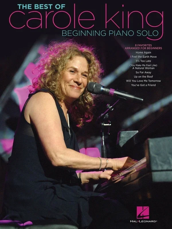Best Of Carole King Beginning Piano Solos (Softcover Book)