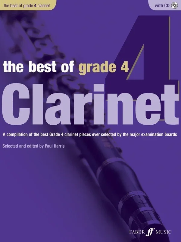 Best Of Grade 4 Clarinet Softcover Book/CD