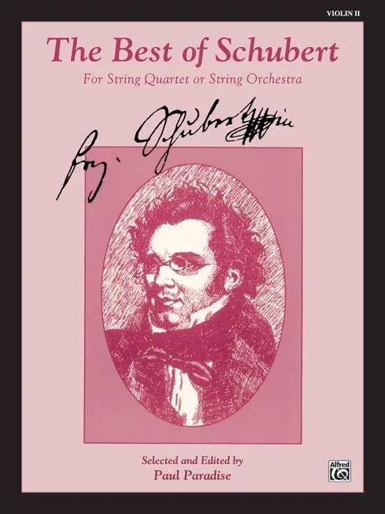 Best Of Schubert String Orchestra Violin 2 Arr Paradise