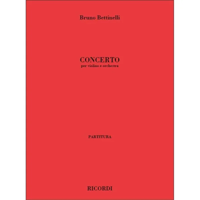 Bettinelli, Bruno – Concerto