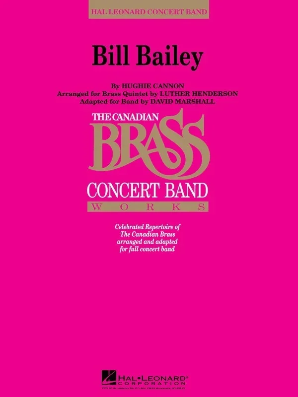 Bill Bailey Concert Band 3 (Music Score/Parts)
