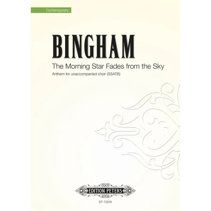 Bingham, Judith – The Morning Star Fades from the Sky