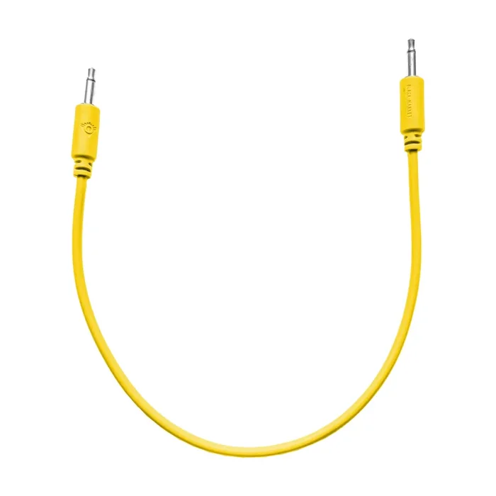 Black Market Modular 3.5mm Patch Cable – 25cm/10″ – Yellow