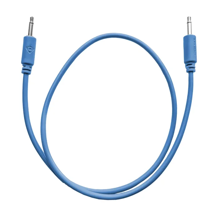 Black Market Modular 3.5mm Patch Cable – 50cm/20″ – Blue