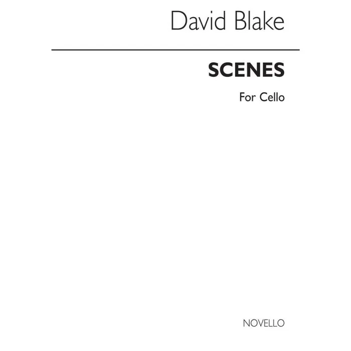 Blake, David – Scenes Cello Solo