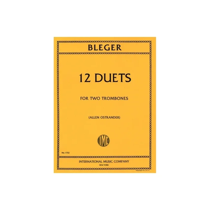 Bleger, Michel – 12 Duets