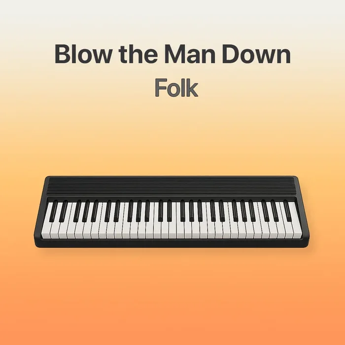 Blow The Man Down Sheet Music