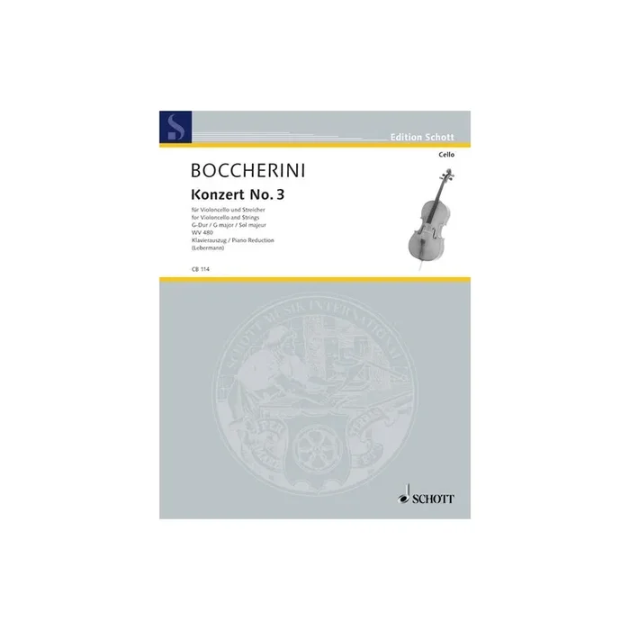 Boccherini, Luigi – Concerto No. 3 in G Major WV 480