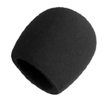 Bonnette anti-vent en mousse noire pour micro Hamilton StagePro
