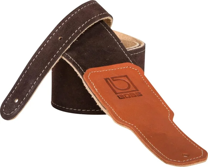Boss BSS-25-BRN 2.5″ Brown Suede Guitar Strap