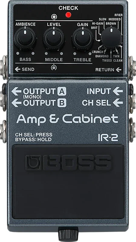 Boss IR-2 Amp & Cabinet Guitar Pedal