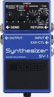 BOSS SY-1 Synthesizer Compact Pedal – 121 Sounds, Easy Setup, Legendary Guitar Synth Technology