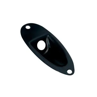 Boston recessed jack plate, Stallion, metal, black matt