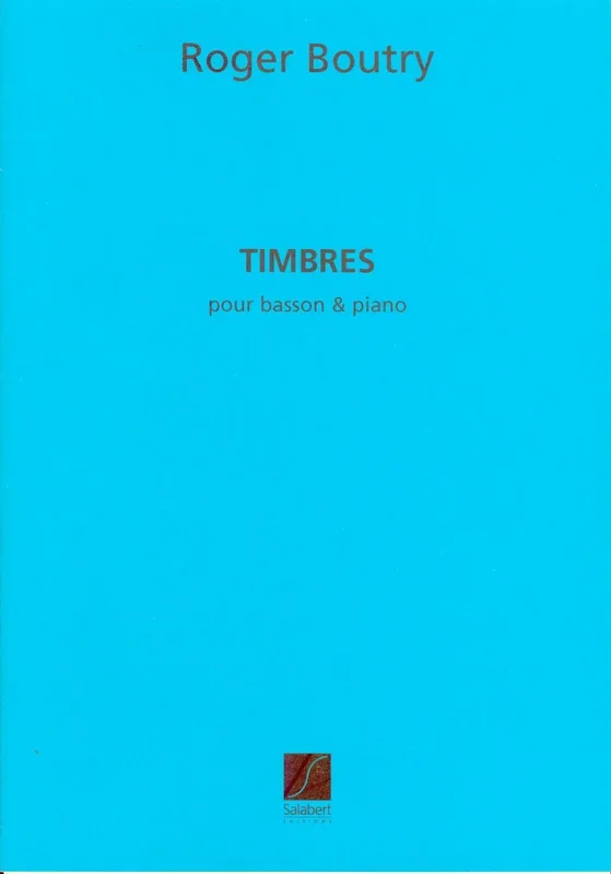 Boutry: Timbres