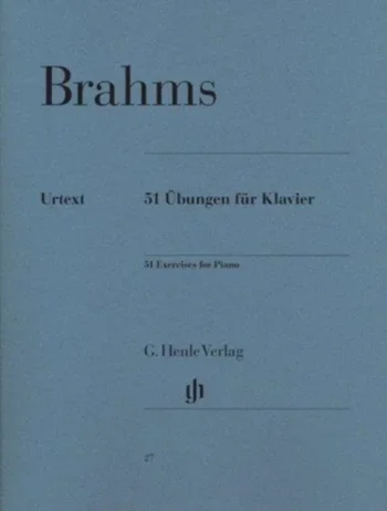 Brahms : 51 Exercises: Piano (Henle)