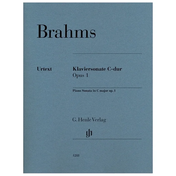 Brahms, Johannes – Piano Sonata no. 1 op. 1