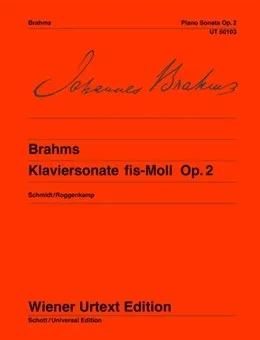 Brahms : Sonata F# Minor Op.2: Piano (Wiener Urtext)
