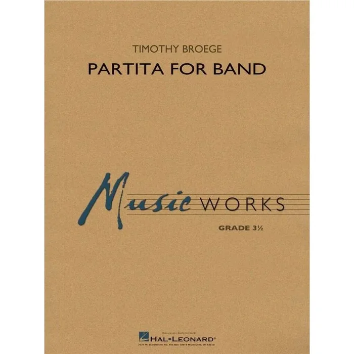 Broege, Timothy – Partita for Band