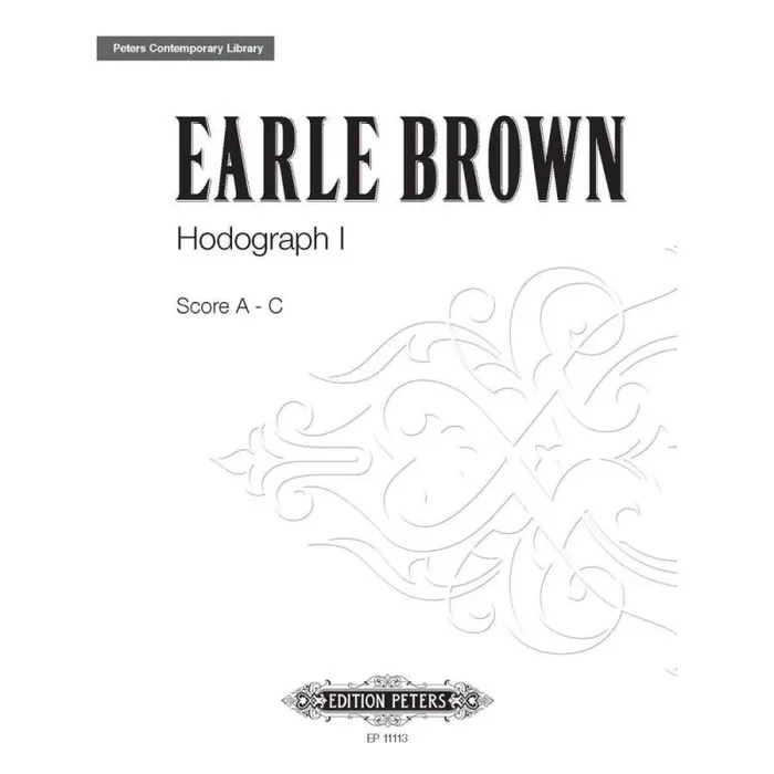 Brown, Earle – Hodograph 1
