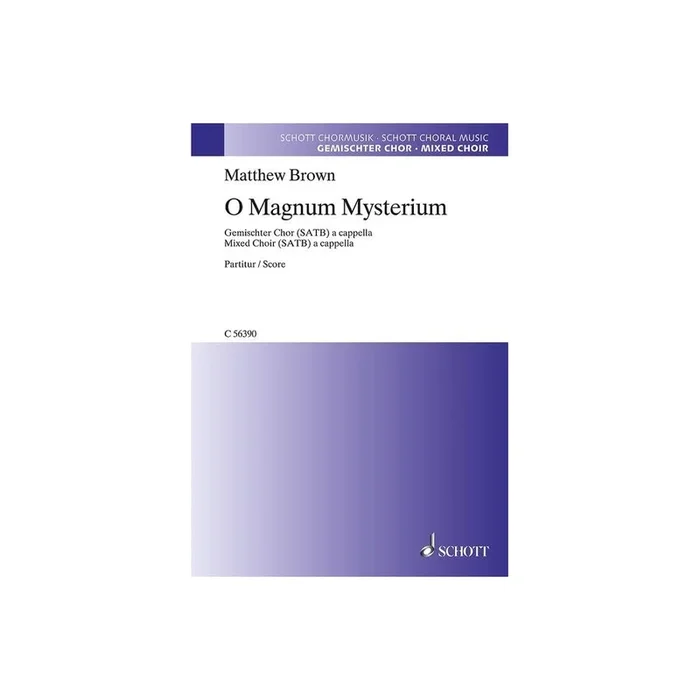 Brown, Matthew – O Magnum Mysterium